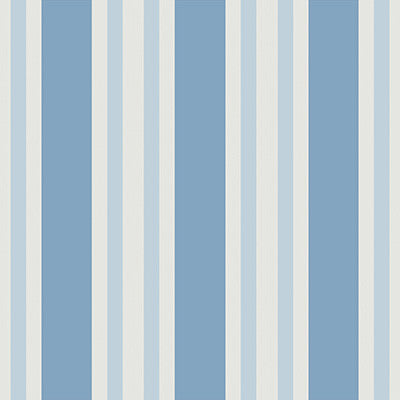 Polo Stripe Blue by Cole & Son Designer Wallcovering