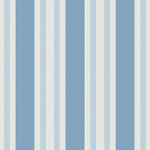Polo Stripe Blue by Cole & Son Designer Wallcovering