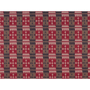 Santa Fe Rojo/Azul by Gaston Y Daniela Designer Fabric