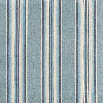 Lodeve Ticking Cornflower by Kravet Design Designer Fabric