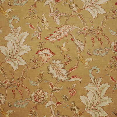 Early Birds Sand by Mulberry Designer Fabric