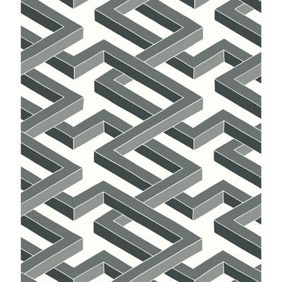 Luxor Black And White by Cole & Son Designer Wallcovering