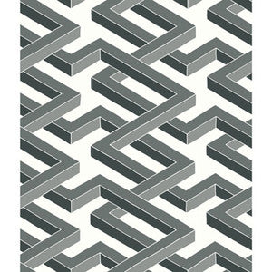 Luxor Black And White by Cole & Son Designer Wallcovering