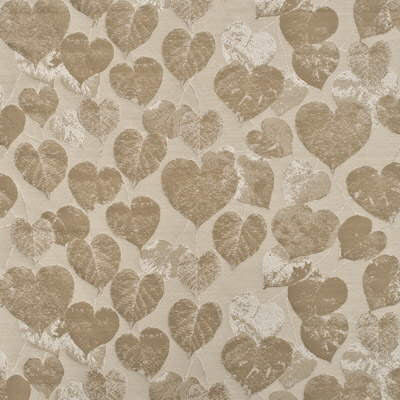 Lime Leaves Antique by Mulberry Designer Fabric