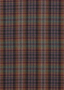 Nevis Teal/Sienna/Mauve by Mulberry Designer Fabric