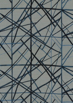 Channels Velvet Slate/Blue by Lee Jofa Modern Designer Fabric