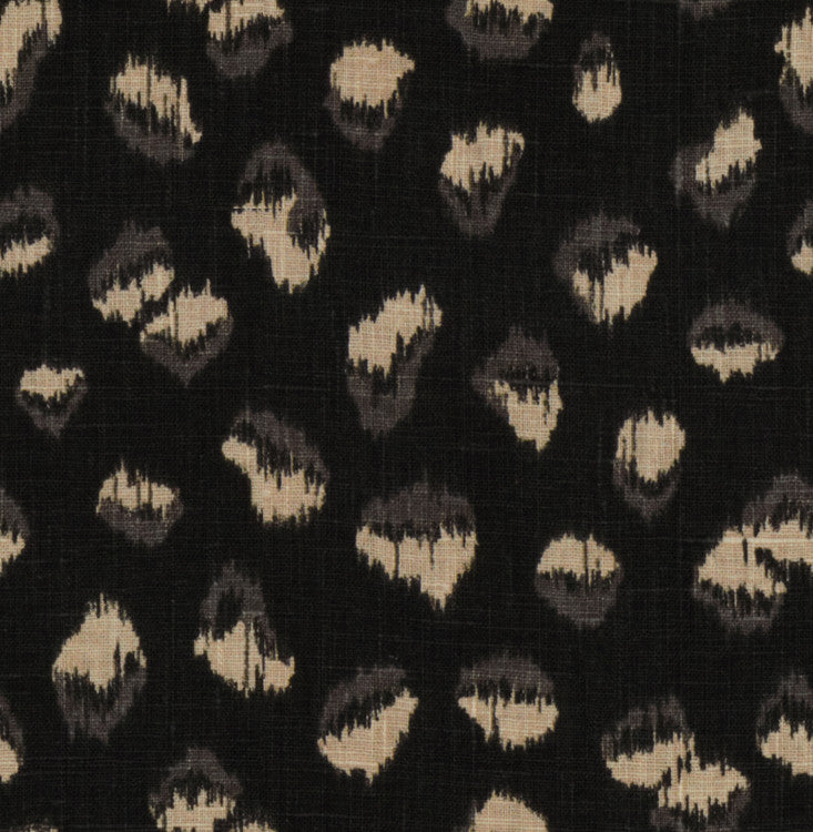 Feline Ebony/Beige by Lee Jofa Modern Designer Fabric