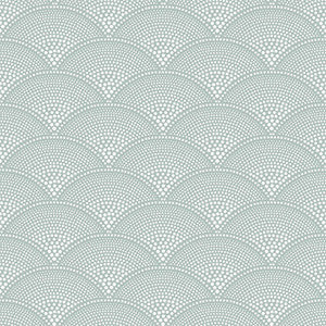 Feather Fan Print Room Blue by Cole & Son Designer Wallcovering