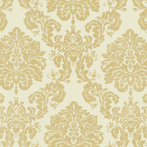 Glenavon Damask Bronze by G P & J Baker Designer Fabric