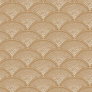 Feather Fan Crm Gingr by Cole & Son Designer Fabric