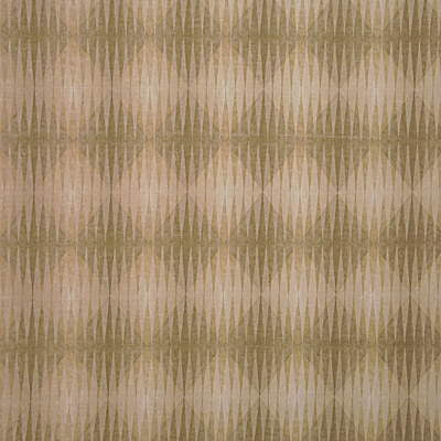 Harlequin Print Bg/Tan by Mulberry Designer Fabric