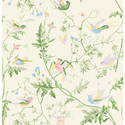Hummingbirds Bright Multi by Cole & Son Designer Fabric