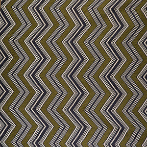 Zig Zag Verde/Navy by Gaston Y Daniela Designer Fabric