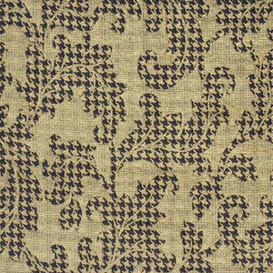Acanthus Leaves Beige/Chocolate/Tan by Mulberry Designer Fabric