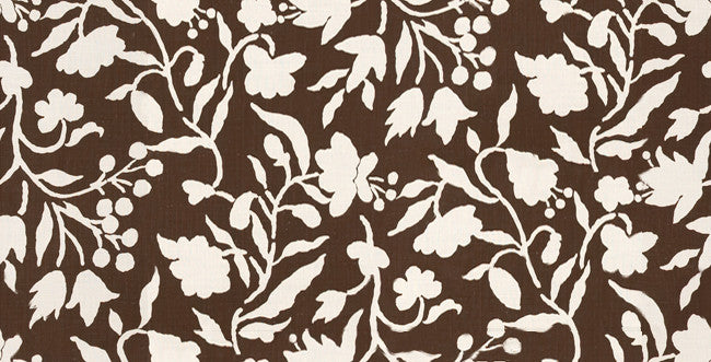 Soemba Shadow Chocolate by Groundworks Designer Fabric