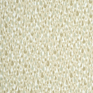 April Showers Biscuit/Silver by Baker Lifestyle Designer Wallcovering