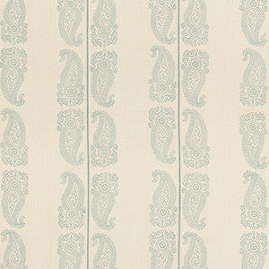 Cromer Paisley Aqua by G P & J Baker Designer Fabric