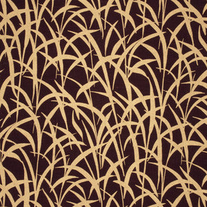 Grasses Plum by Mulberry Designer Fabric