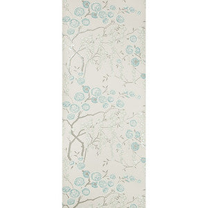 Peony Tree Aqua by Kravet Design Designer Wallcovering