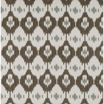 Panarea Chocolate/Gris by Gaston Y Daniela Designer Fabric