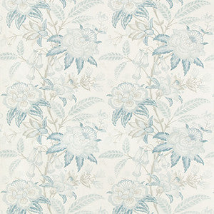 Davenport Print Frost Blue by Lee Jofa Designer Fabric