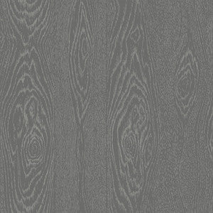 Wood Grain Black And Silver by Cole & Son Designer Wallcovering