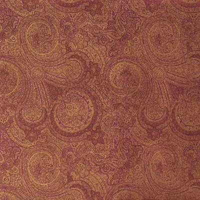 Pondicherry Sil Aubergi by Mulberry Designer Fabric