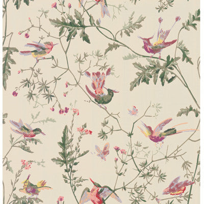 Hummingbirds Original Multi-Colour by Cole & Son Designer Wallcovering