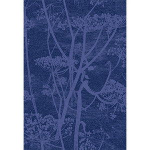 Cow Parsley Hyacinth & Ink by Cole & Son Designer Fabric
