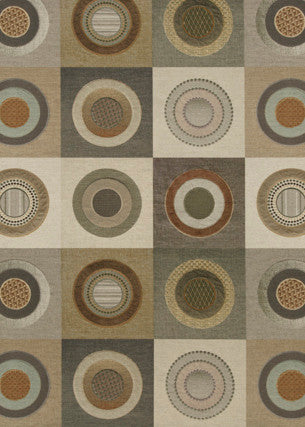 Dress Circle Linen Warm Grey by Mulberry Designer Fabric