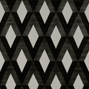 San Lorenzo Blanco/Onyx by Gaston Y Daniela Designer Fabric