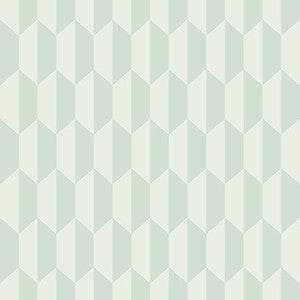 Petite Tile Fresh Duck Egg by Cole & Son Designer Wallcovering