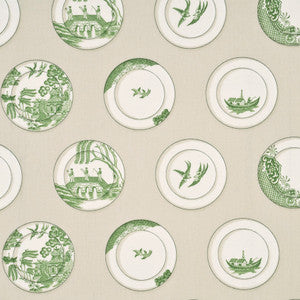 Porcelain Green by Baker Lifestyle Designer Fabric