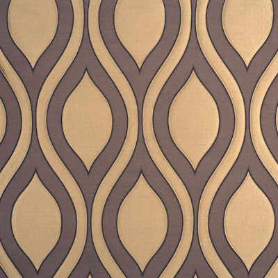 Galahad Silk Copper/Nutmeg by Mulberry Designer Fabric