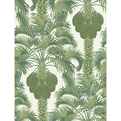 Hollywood Palm Leaf Green by Cole & Son Designer Wallcovering