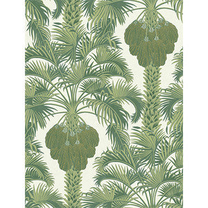 Hollywood Palm Leaf Green by Cole & Son Designer Wallcovering