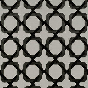 Galliano Blanco/Onyx by Gaston Y Daniela Designer Fabric