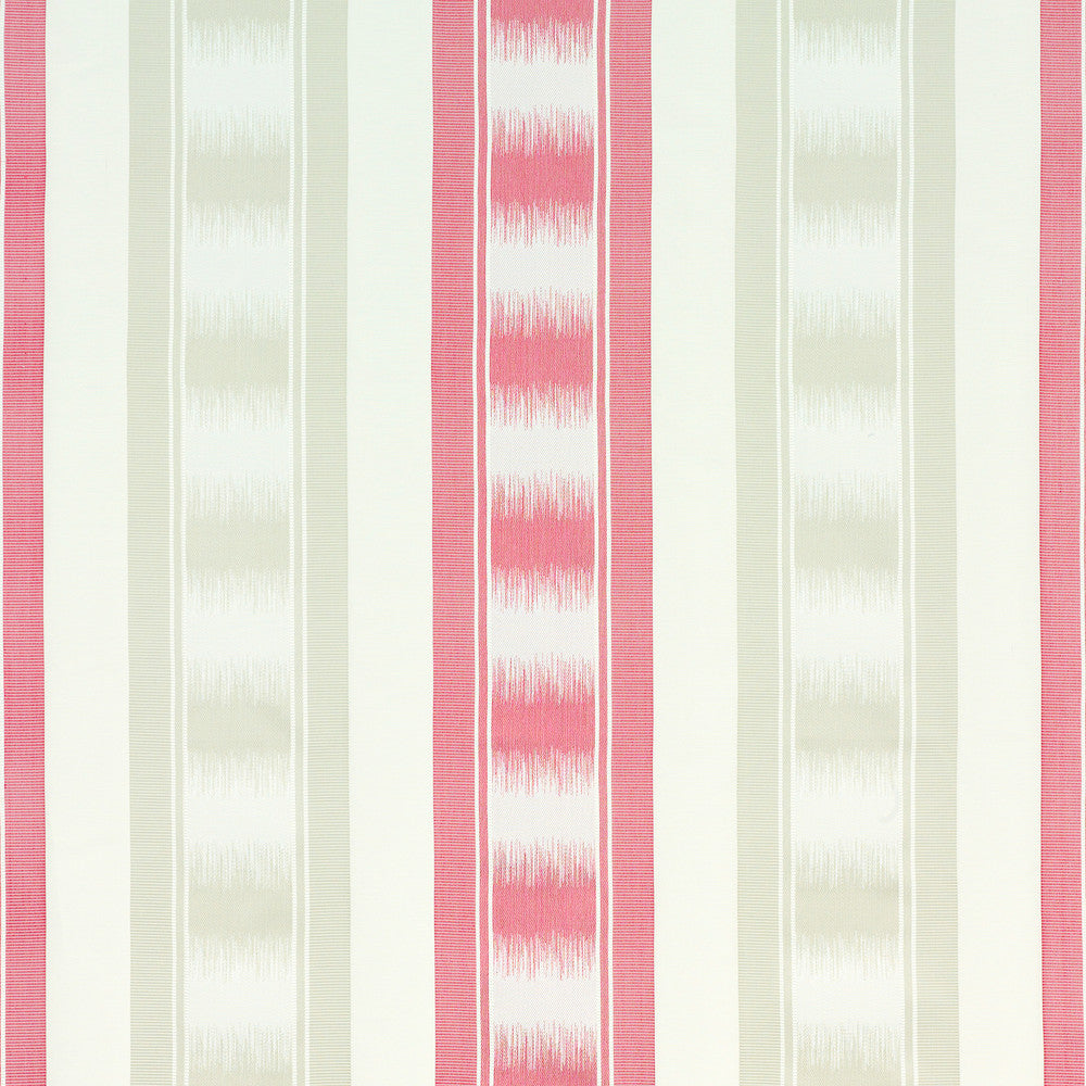 Ryecote Stripe Royal Red/Bronze by G P & J Baker Designer Fabric