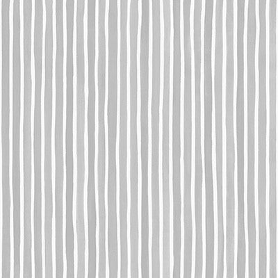 Croquet Stripe Soft Grey by Cole & Son Designer Wallcovering