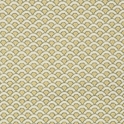 Ondas Verde by Gaston Y Daniela Designer Fabric