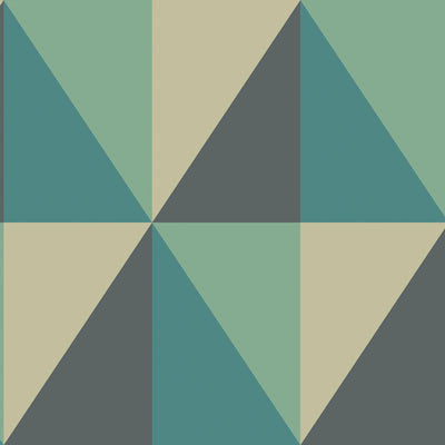 Apex Grand Teal by Cole & Son Designer Wallcovering