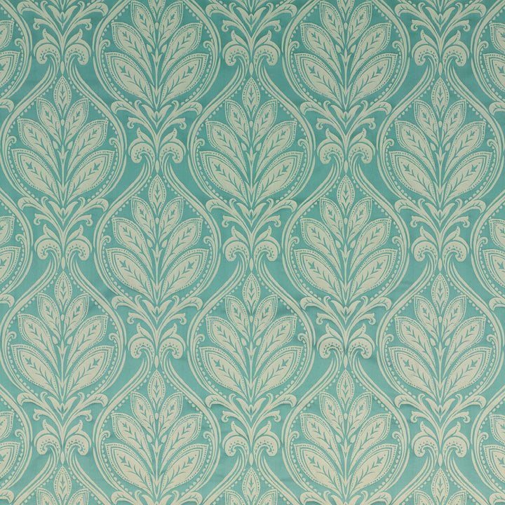 Ryecote Damask Aqua by G P & J Baker Designer Fabric