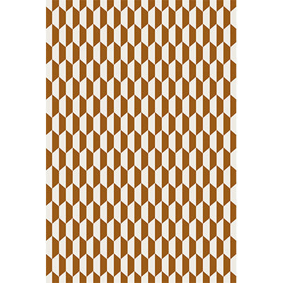 Tile Drk Gingr Crm by Cole & Son Designer Fabric