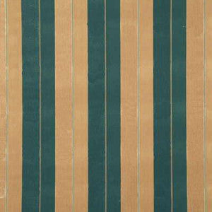 Marco Stripe Petrol/Cam by G P & J Baker Designer Fabric