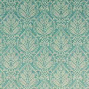Ryecote Damask Aqua by G P & J Baker Designer Fabric