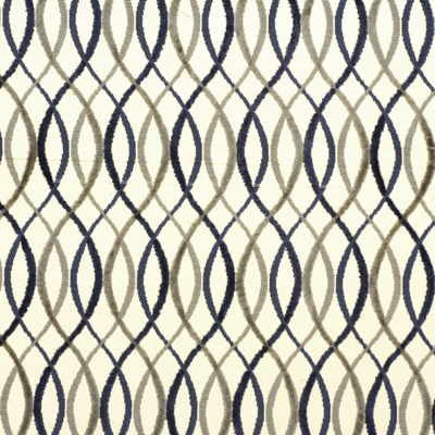 Infinity Beige/Midnight by Groundworks Designer Fabric