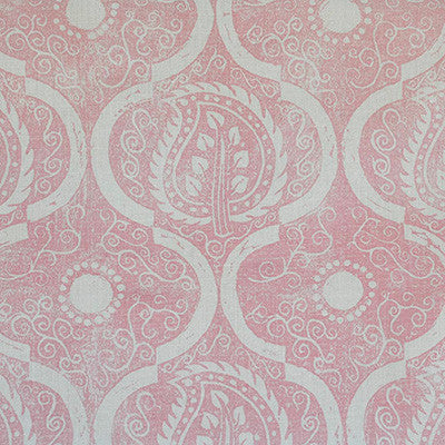 Persian Leaf Pink by Lee Jofa Designer Wallcovering