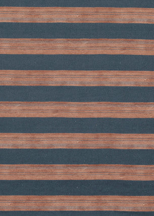 Askew Sienna/Navy by Lee Jofa Modern Designer Fabric