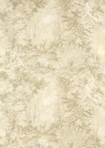 Torridon Charcoal by Mulberry Designer Wallcovering
