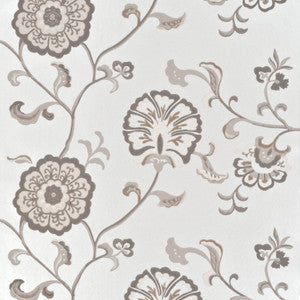 Swanborough Silver/Stone by Baker Lifestyle Designer Wallcovering